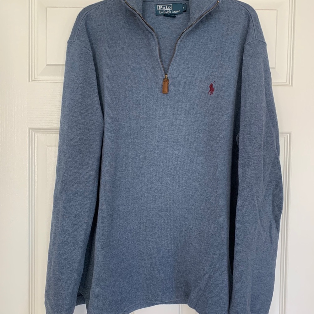Men’s Polo by Ralph Lauren 1/4 Zip Sweater,SZ SM